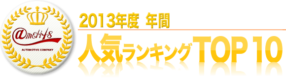�A�����b�c�@�J�X�^���p�[�c�@2013�N�x�㔼���@�l�C�����L���OTOP10